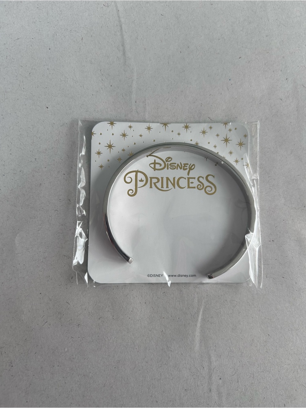 Disney Princess Origami Owl Dare to Dream Silver Bangle Bracelet NEW